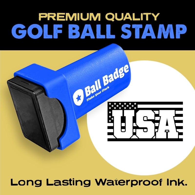 HODL 21 Ball Badge - Golf Ball Stamp, (The America Series) Golf Ball Marker, Reusable Golf Ball Marking Tool to Identify Golf Balls - Image 2